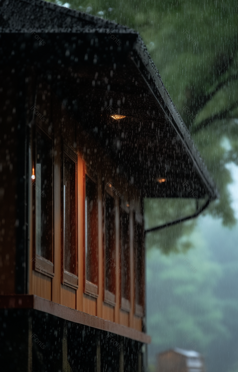 夏天梅雨季节滴雨的屋檐雨水自然,高清,摄影图,摄影图片,图片大全,摄影图免费下载